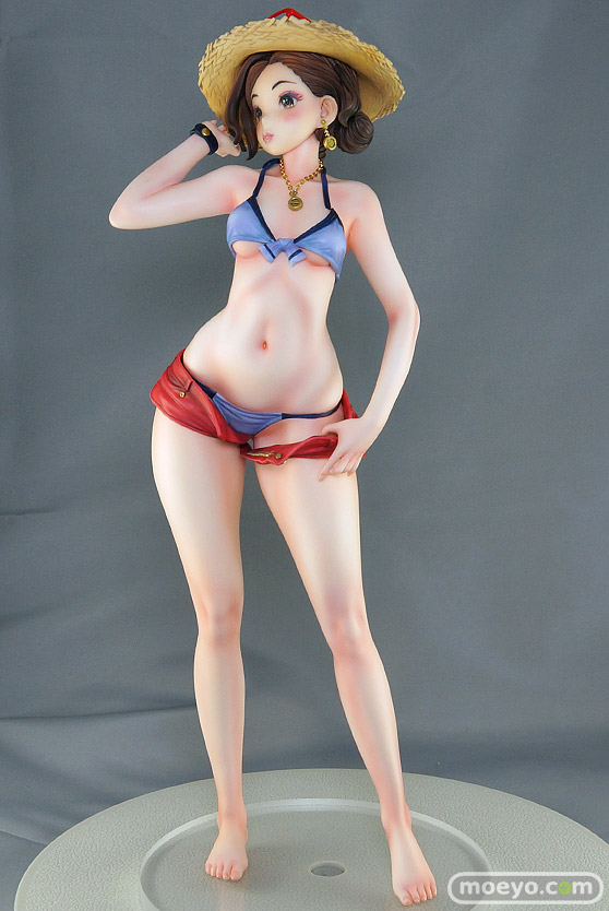 ダイキ工業 岸見栄子 営業先でムチッと海水浴ver. 唐詩郎 わきメカのまつ フィギュア エロ 08