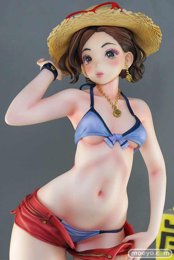 ダイキ工業 岸見栄子 営業先でムチッと海水浴ver. 唐詩郎 わきメカのまつ フィギュア エロ 09