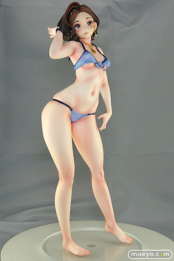 ダイキ工業 岸見栄子 営業先でムチッと海水浴ver. 唐詩郎 わきメカのまつ フィギュア エロ 25