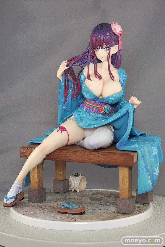 Pink・Cat 魔太郎オリジナルキャラクター 浴衣剝いちゃいました フレンチパイ カンヨン ネイティブ キャストオフ エロ フィギュア 01