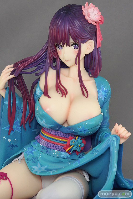 Pink・Cat 魔太郎オリジナルキャラクター 浴衣剝いちゃいました フレンチパイ カンヨン ネイティブ キャストオフ エロ フィギュア 09