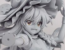 マックスファクトリー新作美少女フィギュア「東方ロストワード 霧雨魔理沙」監修中原型が展示！【ワンホビ32】