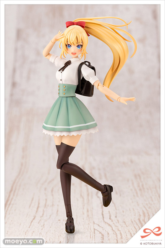 コトブキヤ 創彩少女庭園 佐伯リツカ[聖アイリス女学園高等部・夏服] プラモデル 丸家裕之介 森倉円 01