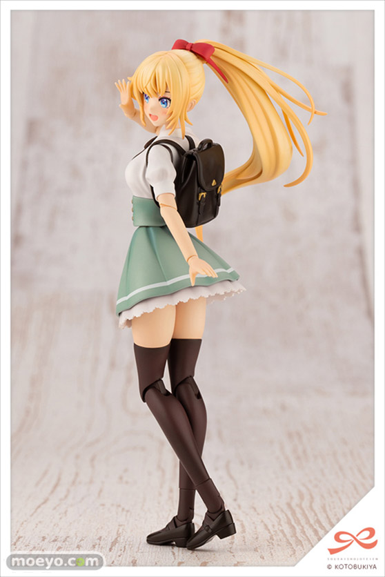 コトブキヤ 創彩少女庭園 佐伯リツカ[聖アイリス女学園高等部・夏服] プラモデル 丸家裕之介 森倉円 03