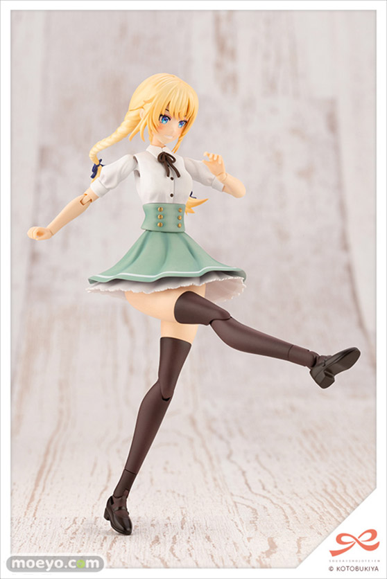 コトブキヤ 創彩少女庭園 佐伯リツカ[聖アイリス女学園高等部・夏服] プラモデル 丸家裕之介 森倉円 08