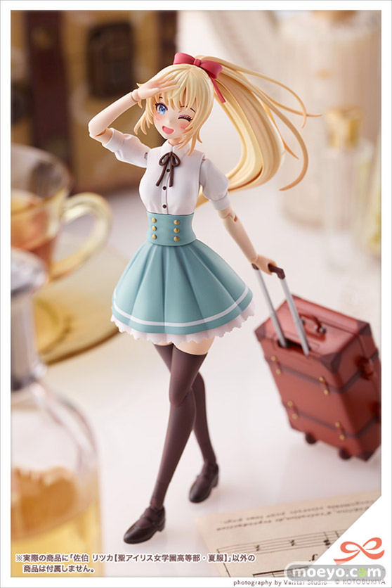 コトブキヤ 創彩少女庭園 佐伯リツカ[聖アイリス女学園高等部・夏服] プラモデル 丸家裕之介 森倉円 18