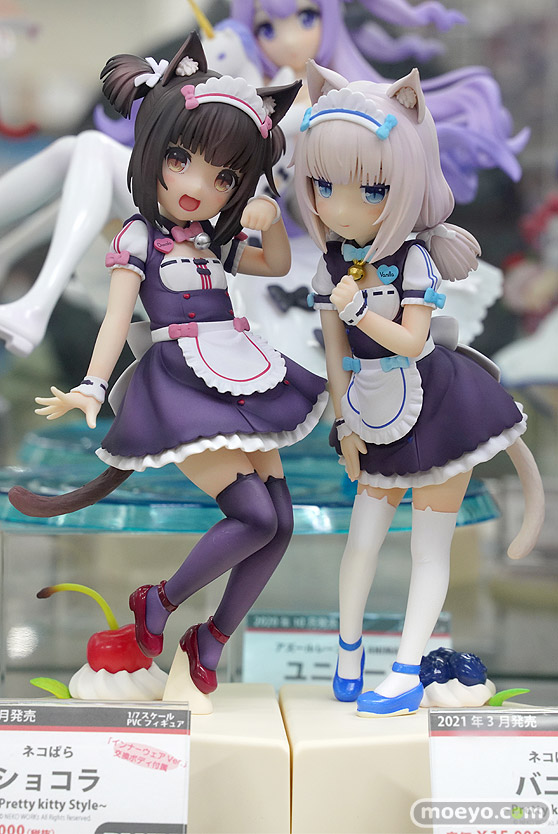 秋葉原の新作フィギュア展示の様子 2021年3月21日 12