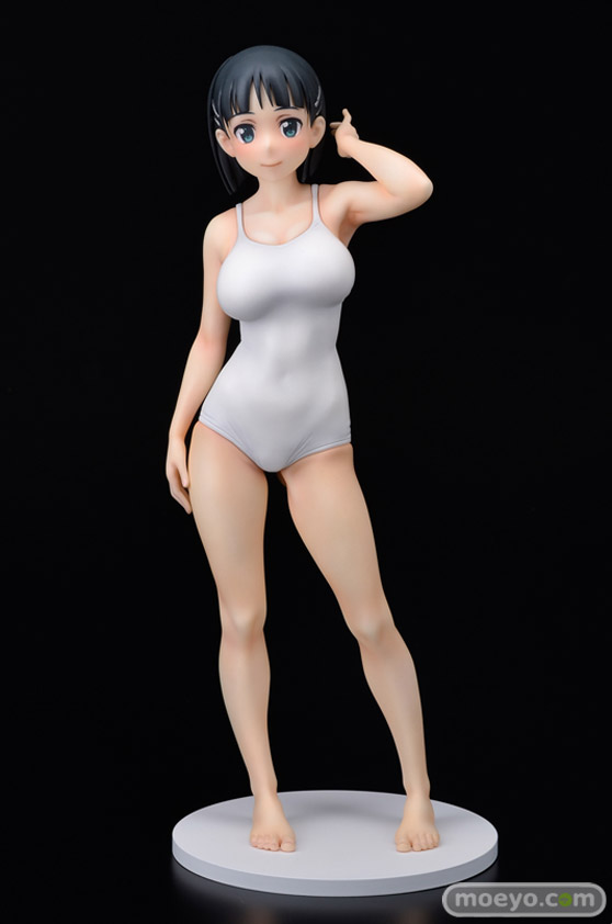 Q-six ソードアート・オンライン 桐ヶ谷直葉 白スクver. ノルグレコ フィギュア 01
