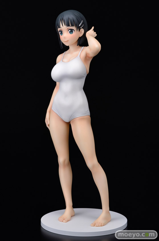 Q-six ソードアート・オンライン 桐ヶ谷直葉 白スクver. ノルグレコ フィギュア 02