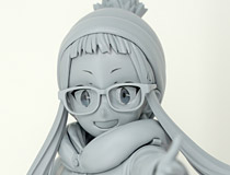 ウイング新作美少女フィギュア「ゆるキャン△ 大垣千明」監修中原型が展示！【ワンホビ32】