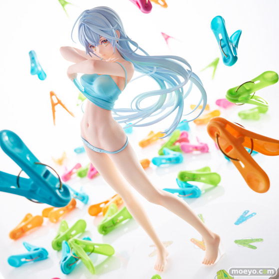 ユニオンクリエイティブ れい亜イラスト『SENTAKUBASAMI 汐音シア』 カーブモデルズ 七津千織 フィギュア 09