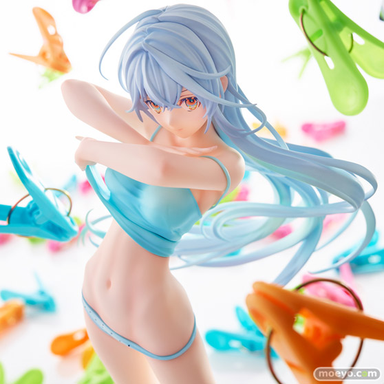 ユニオンクリエイティブ れい亜イラスト『SENTAKUBASAMI 汐音シア』 カーブモデルズ 七津千織 フィギュア 14