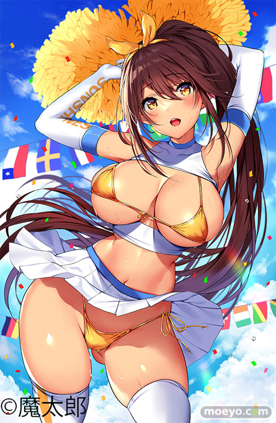 ロケットボーイ 魔太郎オリジナルキャラクター サンシャイン☆チアリーダー フィギュア エロ キャストオフ デイラ 幹本ヌレ子 14