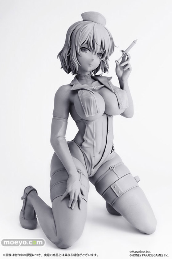 ホビーストック シノビマスター 閃乱カグラ NEW LINK 1/4 日影 セクシーナース ver. iTANDi ウイング フィギュア 01