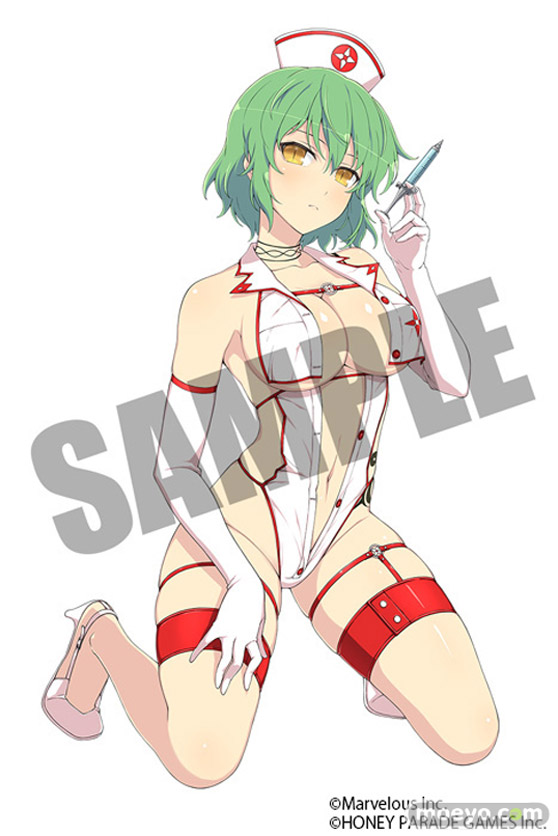 ホビーストック シノビマスター 閃乱カグラ NEW LINK 1/4 日影 セクシーナース ver. iTANDi ウイング フィギュア 03