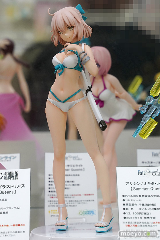 秋葉原の新作フィギュア展示の様子 2021年4月16日 01