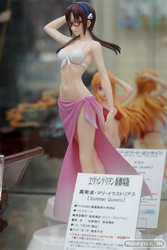 アワートレジャー ヱヴァンゲリヲン新劇場版 真希波・マリ・イラストリアス[Summer Queens] 桜坂美紀 佐野理行 フィギュア あみあみ 04