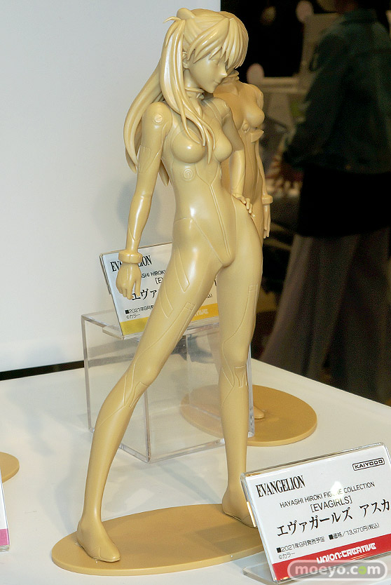 ユニオンクリエイティブ HAYASHI HIROKI FIGURE COLLECTION [EVAGIRLS] エヴァガールズ アスカ フィギュア カフェレオキャラクターコンベンション2021春 02