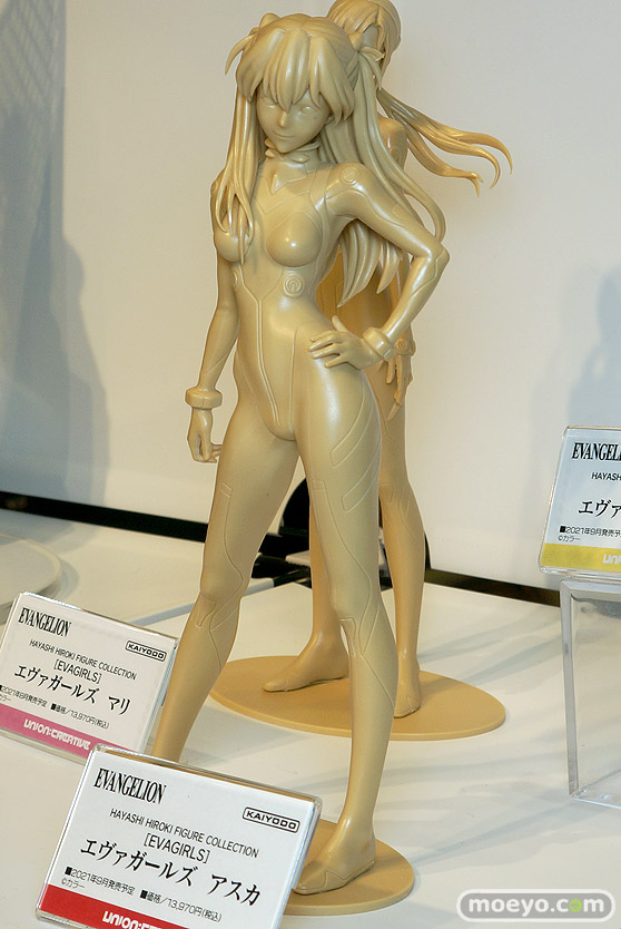 ユニオンクリエイティブ HAYASHI HIROKI FIGURE COLLECTION [EVAGIRLS] エヴァガールズ アスカ フィギュア カフェレオキャラクターコンベンション2021春 03