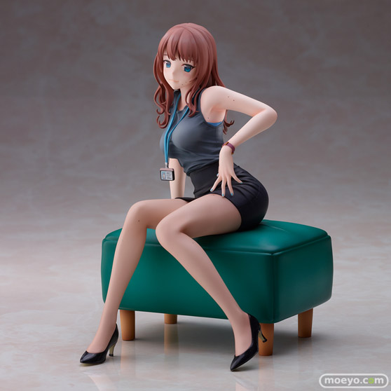 ユニオンクリエイティブ どうしまイラスト『ほくろの多い先輩OLさん』 フィギュア 01