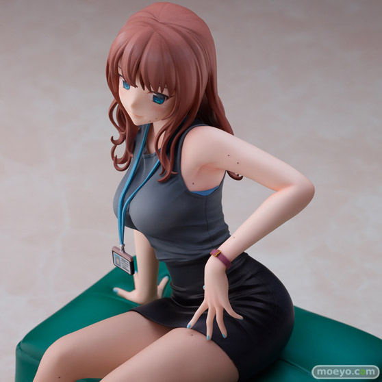 ユニオンクリエイティブ どうしまイラスト『ほくろの多い先輩OLさん』 フィギュア 10