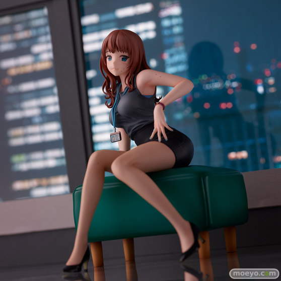 ユニオンクリエイティブ どうしまイラスト『ほくろの多い先輩OLさん』 フィギュア 11