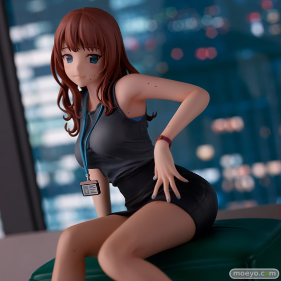 ユニオンクリエイティブ どうしまイラスト『ほくろの多い先輩OLさん』 フィギュア 12