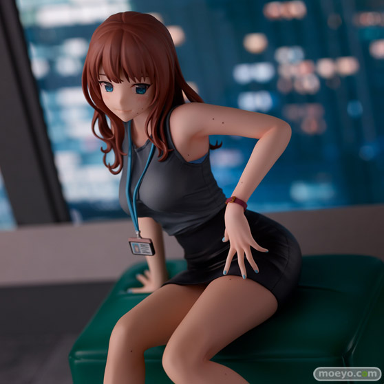 ユニオンクリエイティブ どうしまイラスト『ほくろの多い先輩OLさん』 フィギュア 13