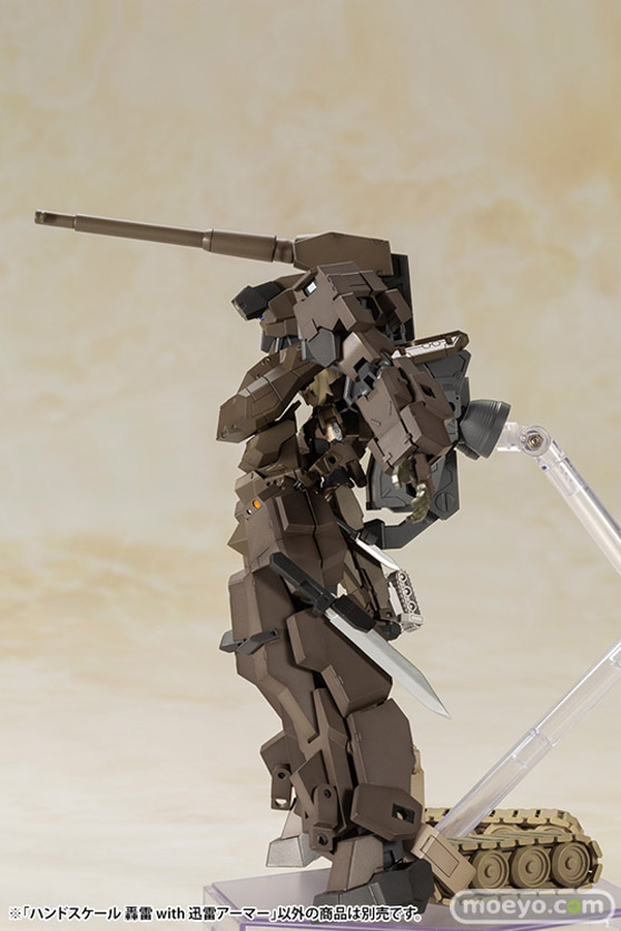 コトブキヤ フレームアームズ・ガール ハンドスケール 轟雷 with 迅雷アーマー プラモデル 06