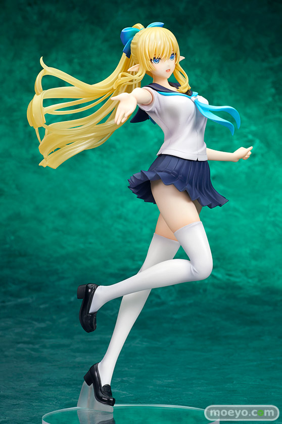 キューズQ シャイニング・レゾナンス キリカ・トワ・アルマ セーラー服版 しま Q.Q. えこし フィギュア 04