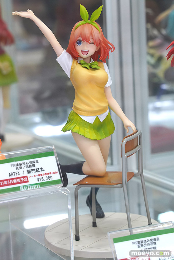 秋葉原の新作フィギュア展示の様子 2021年6月5日 10