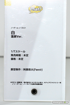 ファット・カンパニー ノーゲーム・ノーライフ 白 温泉Ver. 阿部昂大 フィギュア 10