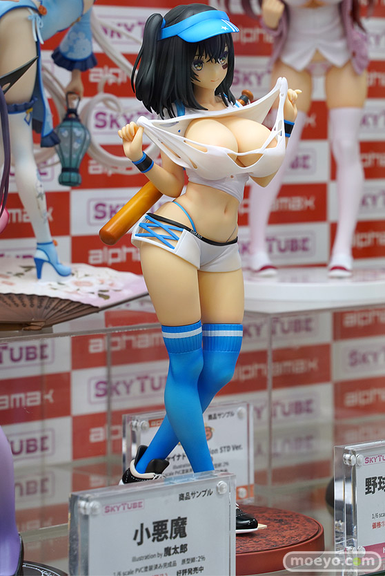 スカイチューブ 野球娘 illustration by 魔太郎 Light Blue Ver. 2％ フィギュア エロ キャストオフ 製品版 02