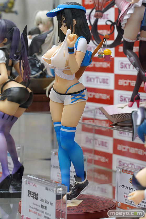 スカイチューブ 野球娘 illustration by 魔太郎 Light Blue Ver. 2％ フィギュア エロ キャストオフ 製品版 04