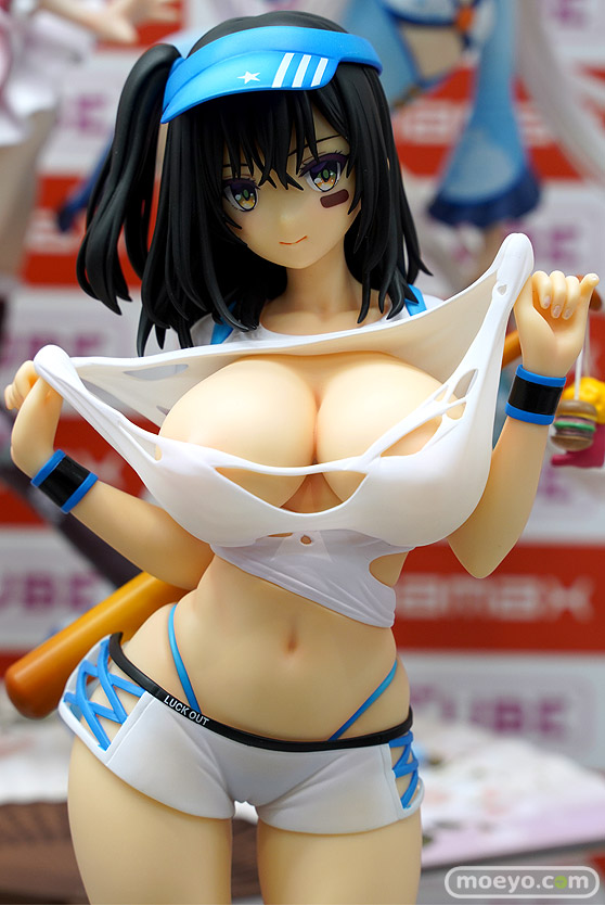 スカイチューブ 野球娘 illustration by 魔太郎 Light Blue Ver. 2％ フィギュア エロ キャストオフ 製品版 05