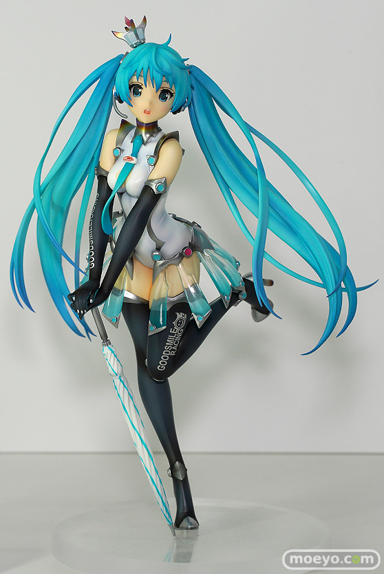 グッドスマイルカンパニー レーシングミク 2013 Rd.4 SUGO 応援Ver.［AQ］ アクアマリン フィギュア ワンホビ33 01
