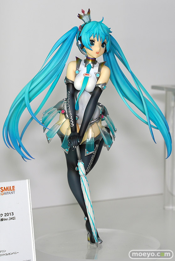 グッドスマイルカンパニー レーシングミク 2013 Rd.4 SUGO 応援Ver.［AQ］ アクアマリン フィギュア ワンホビ33 02