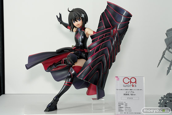 キャラアニ CAworks 痛いのは嫌なので防御力に極振りしたいと思います。 メイプル 黒薔薇ノ鎧ver. ヤシャカズ タケ CAworks フィギュア ワンホビ33 01