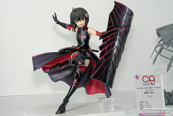 キャラアニ CAworks 痛いのは嫌なので防御力に極振りしたいと思います。 メイプル 黒薔薇ノ鎧ver. ヤシャカズ タケ CAworks フィギュア ワンホビ33 02