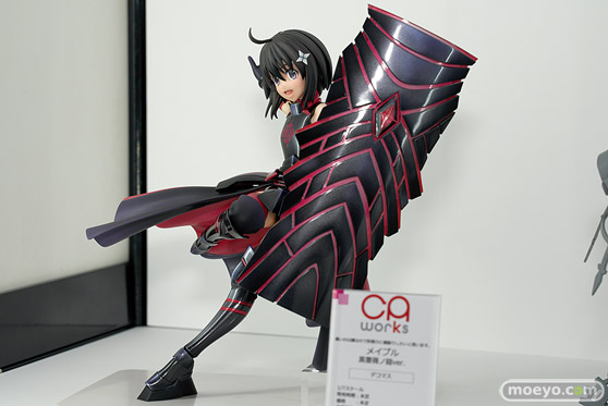 キャラアニ CAworks 痛いのは嫌なので防御力に極振りしたいと思います。 メイプル 黒薔薇ノ鎧ver. ヤシャカズ タケ CAworks フィギュア ワンホビ33 03