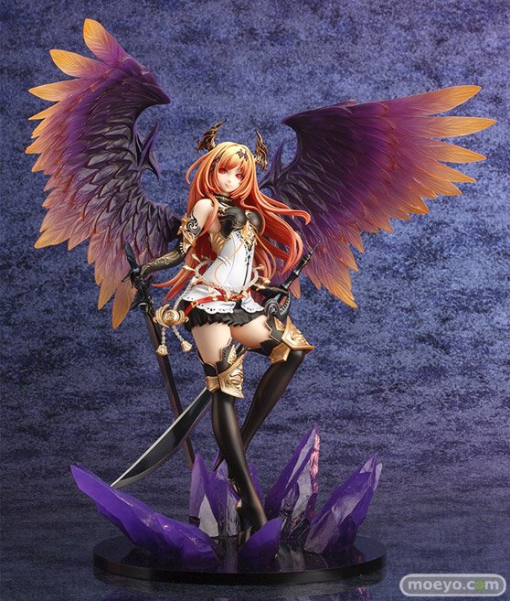 コトブキヤ 神撃のバハムート ダークエンジェル・オリヴィエ リニューアルパッケージver. 松本江永 フィギュア 01