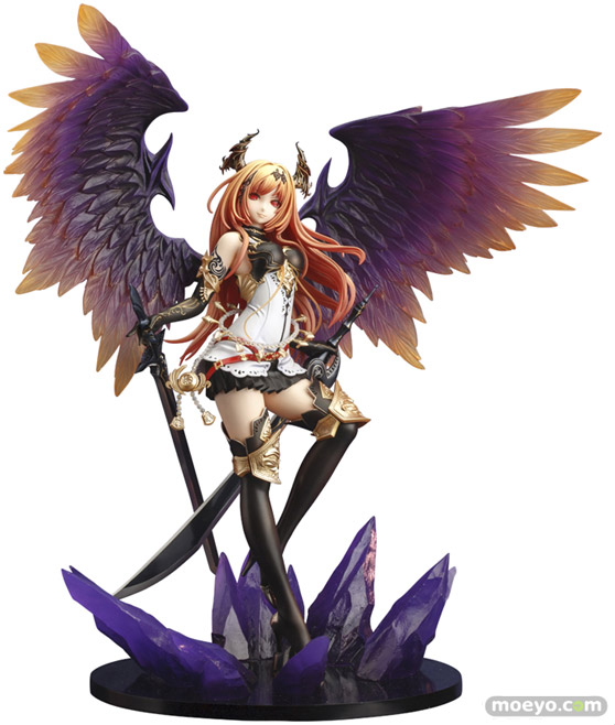 コトブキヤ 神撃のバハムート ダークエンジェル・オリヴィエ リニューアルパッケージver. 松本江永 フィギュア 08