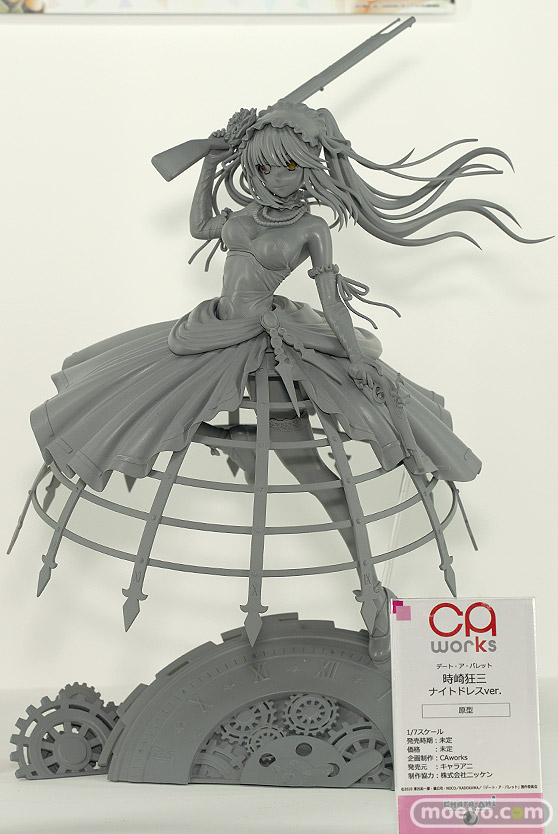 キャラアニ CAworks デート・ア・バレット 時崎狂三 ナイトドレスver. フィギュア ワンホビ33 01
