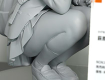 グッドスマイルカンパニー新作美少女フィギュア「ひげを剃る、そして女子高生を拾う。 萩原沙優」監修中原型が展示！【ワンホビ33】