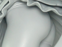 NEKOYOME新作美少女フィギュア「ネコぱら メイプル レースクイーン ver.」監修中原型が展示！【ワンホビ33】