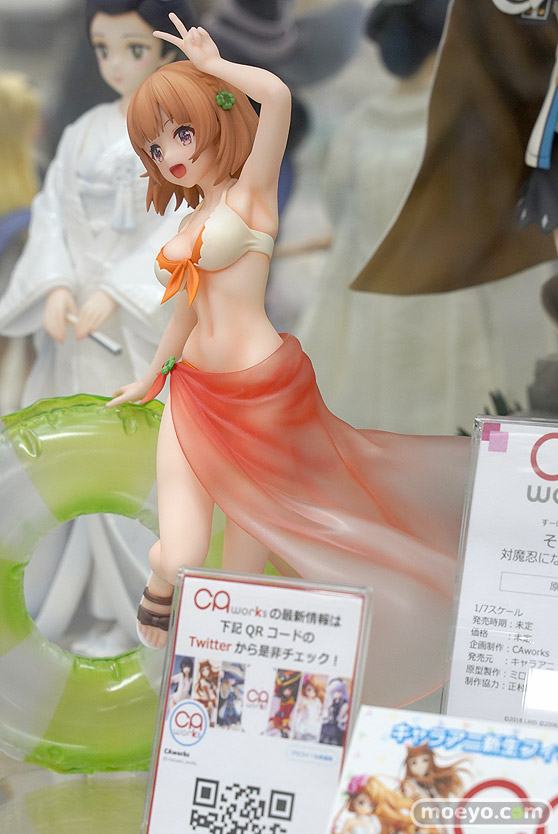 キャラアニ CAworks 幼なじみが絶対に負けないラブコメ 志田黒羽 水着ver. やす タケ フィギュア あみあみ 03