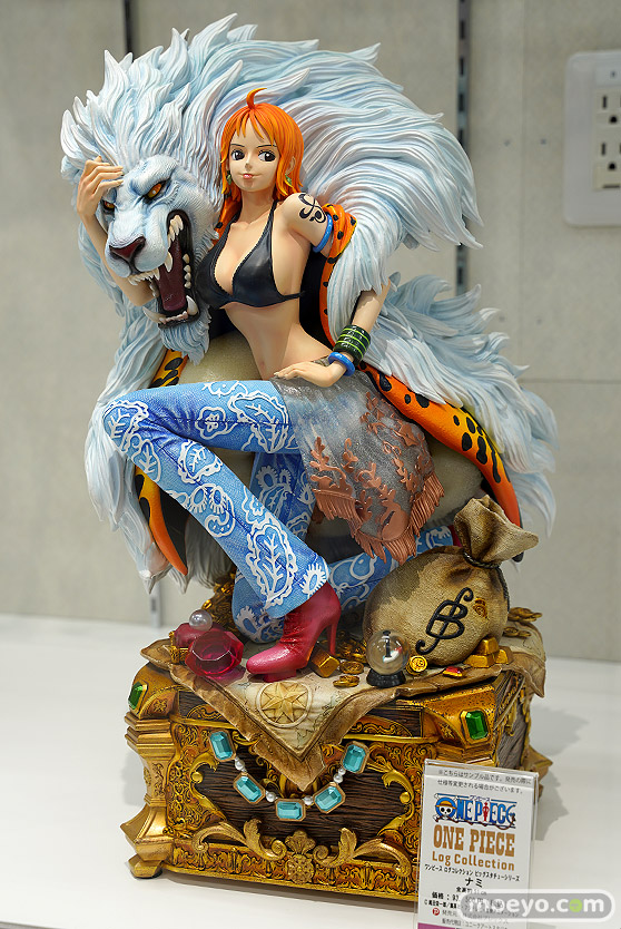プレックス ワンピース ログコレクション 大型スタチューシリーズ ナミ ユニークアートスタジオ フィギュア あみあみ 01