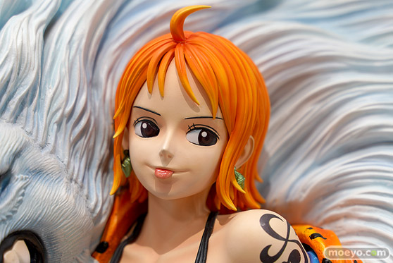 プレックス ワンピース ログコレクション 大型スタチューシリーズ ナミ ユニークアートスタジオ フィギュア あみあみ 04