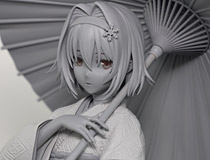 グッドスマイルカンパニー新作美少女フィギュア「りゅうおうのおしごと！ 空銀子 和服Ver.」監修中原型が展示！【ワンホビ33】