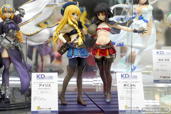 秋葉原の新作美少女フィギュア展示の様子 2021年8月9日 22